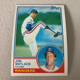 1983 Topps - [Base] #749 Jon Matlack