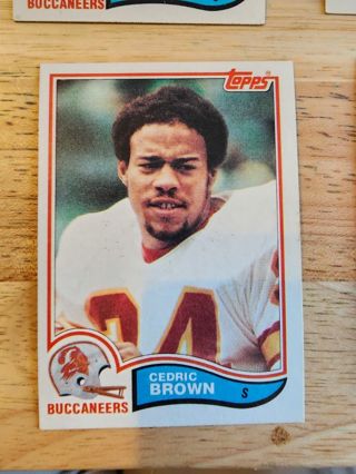 82 Topps Cedric Brown #496