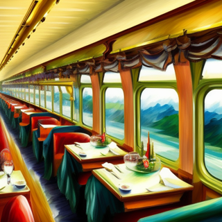 Listia Digital Collectible: The Dining Car on The Orient Express