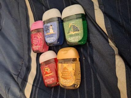 BBW hand sanitizers