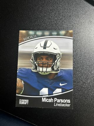 2021 Sage Premier Draft - #10 Micah Parsons (RC)