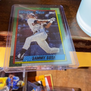 1990 topps sammy Sosa rookie baseball card 