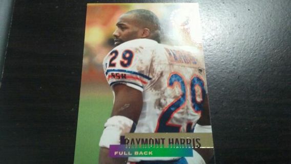 1995 TOPPS STADIUM CLUB RAYMONT HARRIS CHICAGO BEARS FOOTBALL CARD# 169