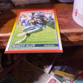 1990 score Marcus Allen football card 