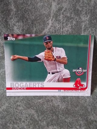 Baseball Trading Card Topps Xander Bogaerts