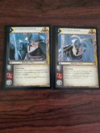 2 Lord of The Rings CCG Two Towers Decipher Raiders