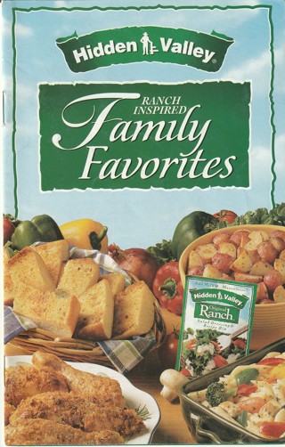 Vintage Cook Book, Magazine soft covered: Hidden Valley Family Favorites