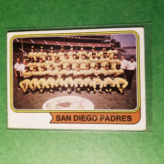 1974 - TOPPS BASEBALL CARD NO. 226- SAN DIEGO TEAM - PADRES - NRMT+