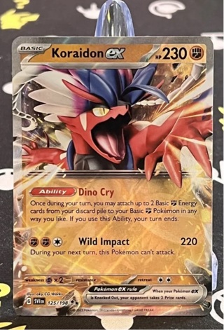 Koraidon EX Pokemon Card 