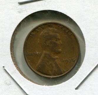 1936 P Lincoln Wheat Cent