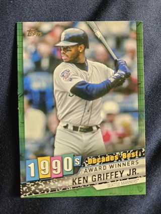 2020 Topps Decades Best Green Ken Griffey Jr.