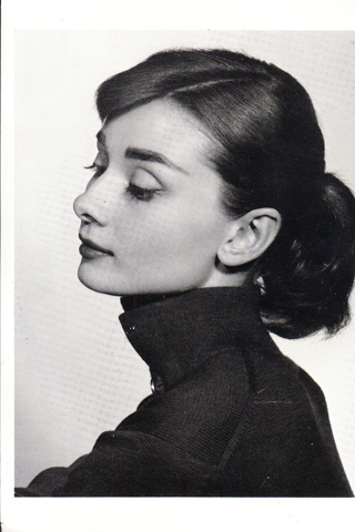 Vintage Postcard The Amazing Audrey Hepburn