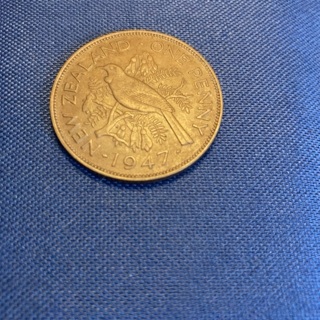 NEW ZEALAND One Penny – 1947