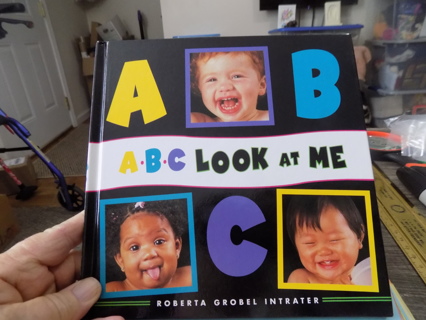 ABC Look at Me Hardcover child\s book by Robert Grobel