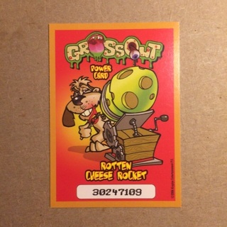 2006 Upper Deck Grossout Trading Card | ROTTEN CHEESE RODENT | Power Card | 30247109