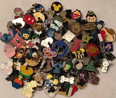 2 Mystery Disney Pins 