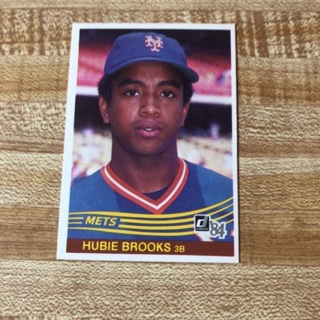 Hubie Brooks Baseball card