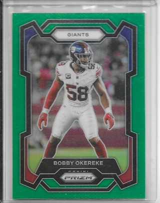 Bobby Okereke 2023 Prizm Prizms Green #124