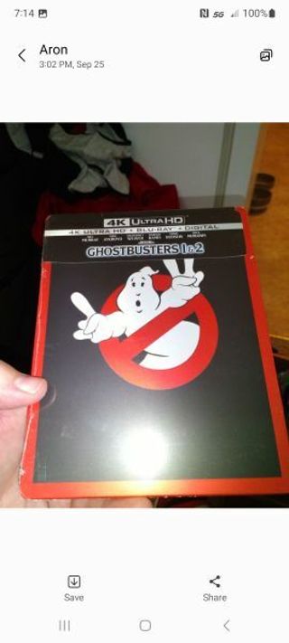 Ghostbusters 1 n 2 digital 4k