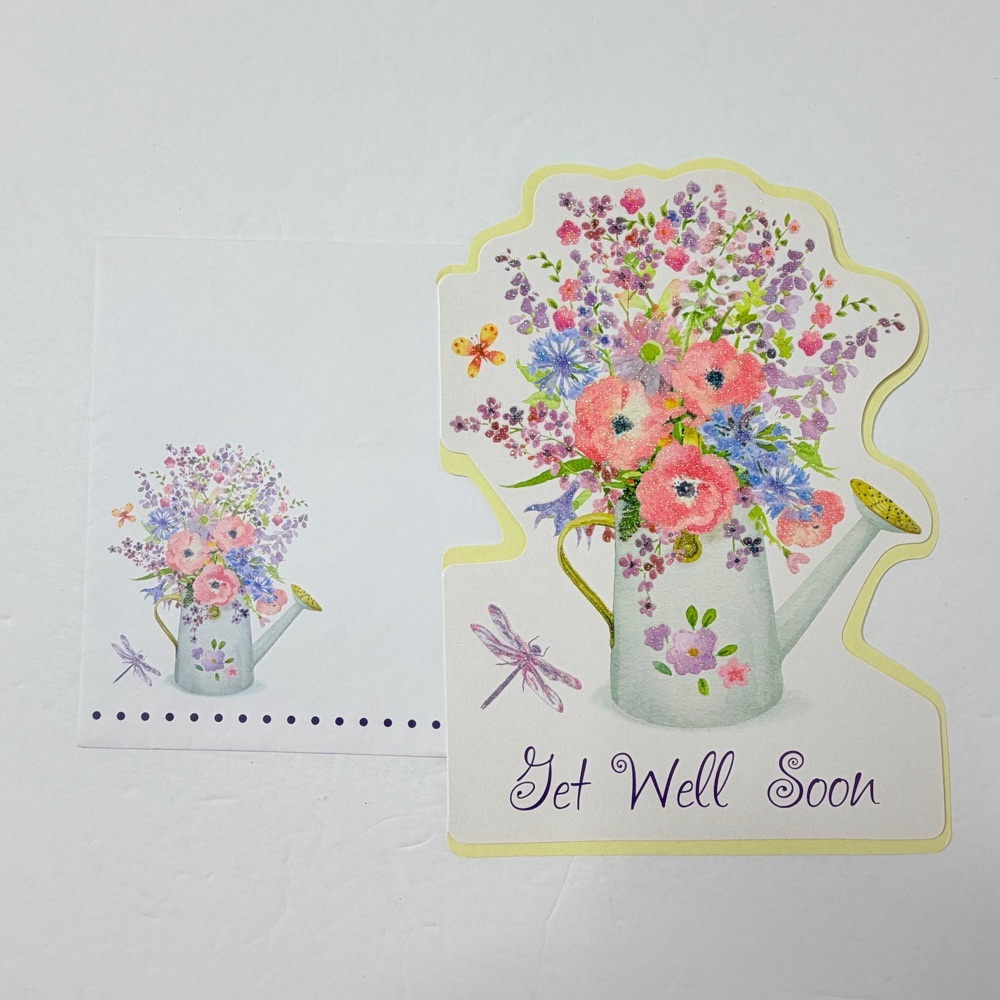 Free: Get Well Soon Teapot Greeting Card 