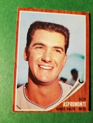 1962 - TOPPS EXMT - NRMT BASEBALL - CARD NO. 248 - BOB ASPROMONTE - COLTS