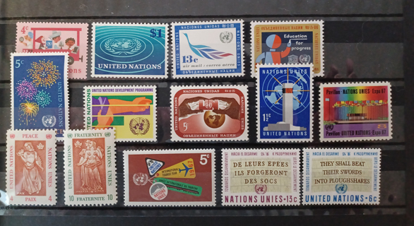 UNITED NATIONS - NACIONES UNIDAS - ODDS AND ENDS - MINT MNH - LOT2023NU107