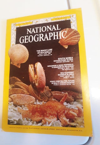 Vintage National Geographic magazine (March, 1969)