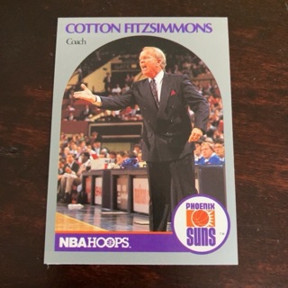 1990-91 NBA Hoops - [Base] #325 Cotton Fitzsimmons