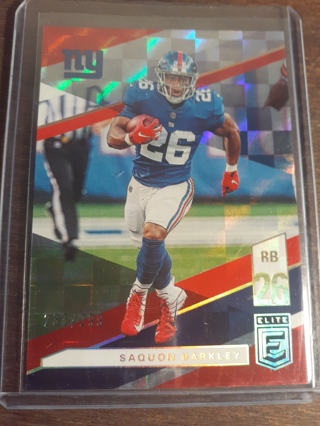 2019 Elite Red ~ Saquon Barkley SER #ed 233/299