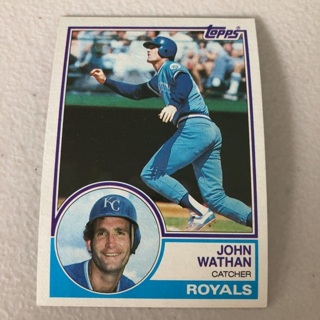 1983 Topps - [Base] #746 John Wathan