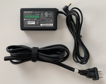 Official Sony PSP-100 AC Adapter Charger for Playstation Portable Systems PSP-1000 2000 3000 Tested!