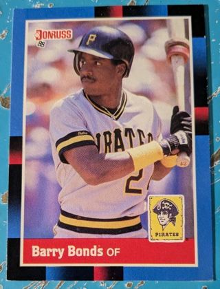 BARRY BONDS * 2ND YEAR CARD