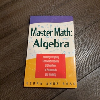 Master Math: Algebra Book