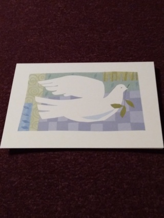 Christmas Card - Dove