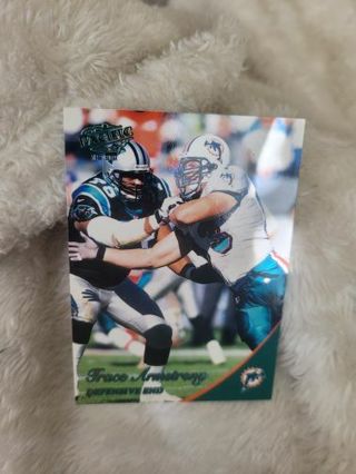 TRACE ARMSTRONG MIAMI DOLPHINS SPORTS CARD PLUS 2 MYSTERY CARDS