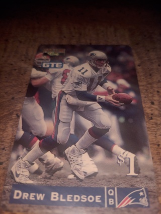 Drew bledsoe GTE classic calling card dollar