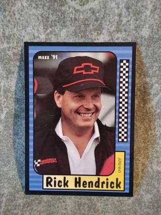 Nascar Racing Trading Card Rick Hendrick #37