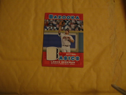 2006 LANCE BERKMAN,,, jersey card