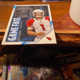 2020 panini score game face Kyler Murray football card 