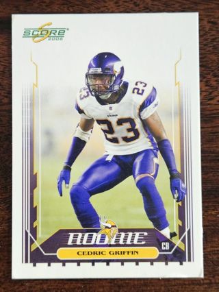 2006 Score Football card.