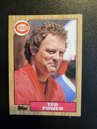 87 Topps Ted Power #437