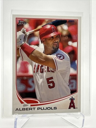 2013 Topps Albert Pujols Baseball Card #350 