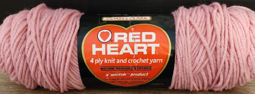 NEW - Red Heart Yarn - "Pale Rose"