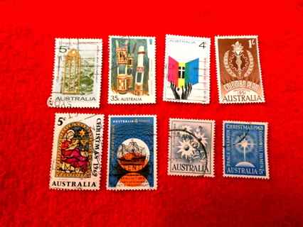  8 - All Different Australia Postage Stamps # 3.