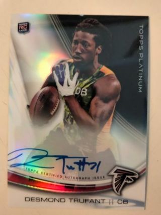 Desmond trufant rookie auto