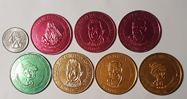 7 Rare Token Italian American Marching Club