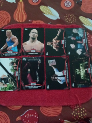 Lot of 25 2018 Topps WWE Then Now Forever 25 Years Of Raw cards