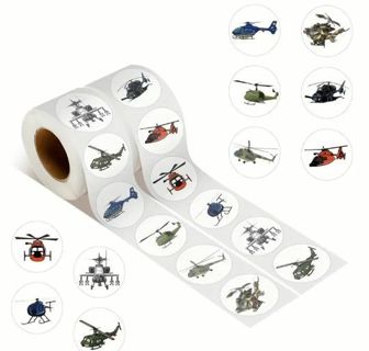 ↗️⭕(10) 1" HELICOPTER STICKERS!! AVIATION