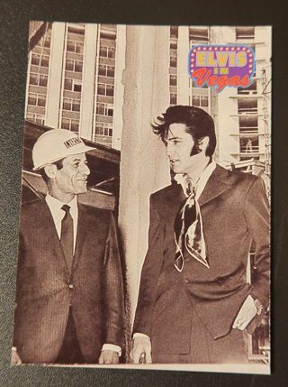 1992 The River Group Elvis Presley "Elvis In Vegas" Card #444