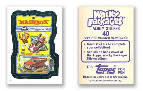 1982 Wacky Packages # 40